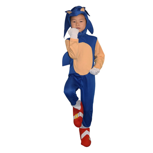 Halloween Sonic the Hedgehog cosplay Sonic game costume children cartoon character dress-up hedgehog outfit