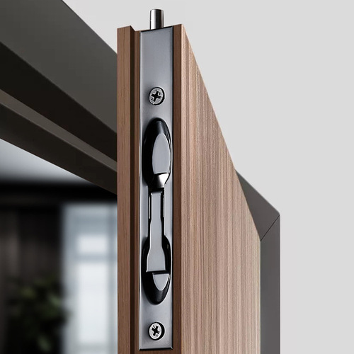 Stainless Steel Invisible Box-Type Floor-to-Ceiling Concealed Latch, Double-Leaf Mother-and-Child Door, Fireproof Door, Anti-Theft Door, Wooden Door, Concealed Door Bolt