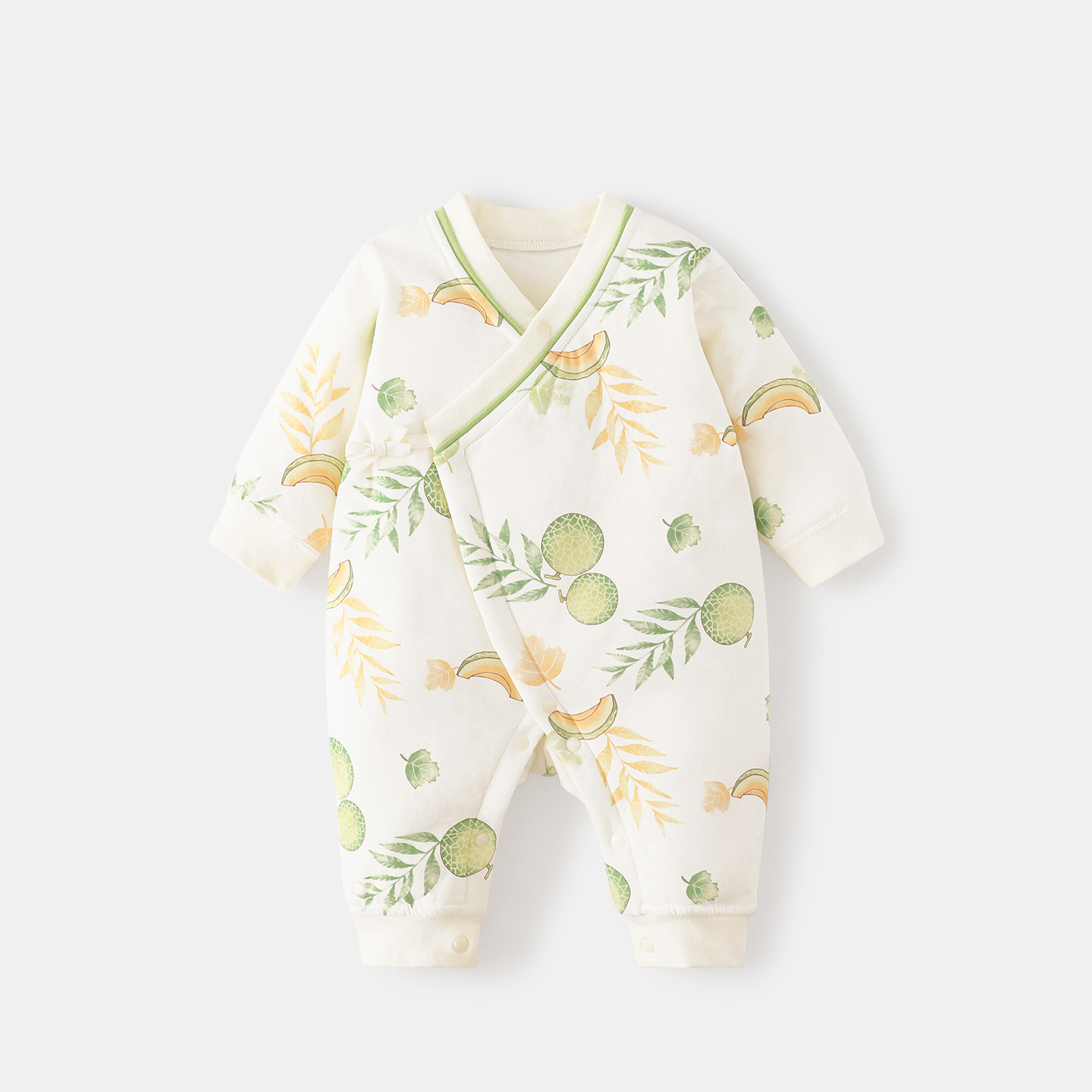 Primavera, otoño, invierno, ropa para bebés recién nacidos, monje de algodón caliente 0 otoño, ropa de marzo, jaqueta para bebés nacidos, camiseta image 9