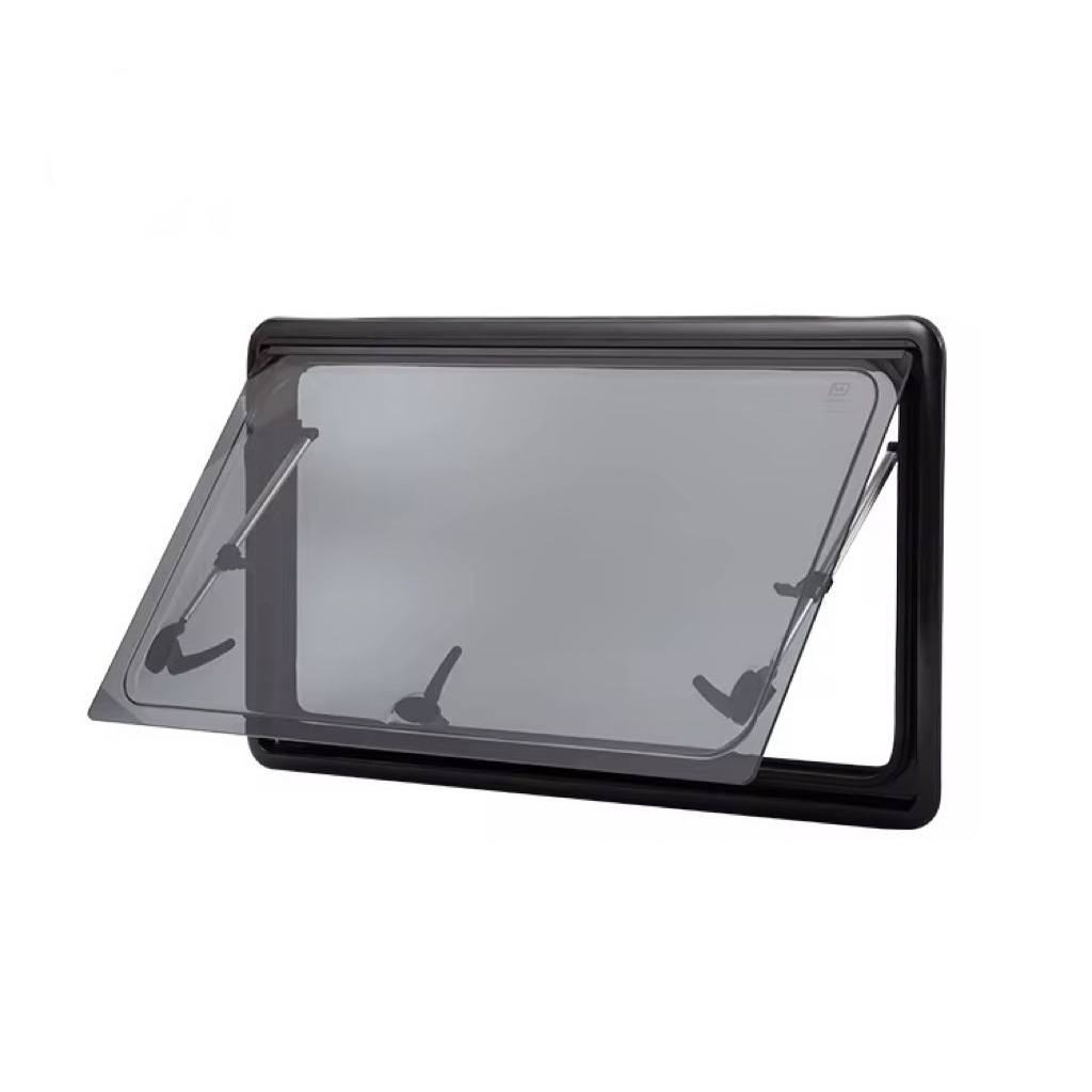 Accesorios para vehículos recreativos de una sola parada para persianas enrollables con ventana de ángulo recto de la serie MD-JPR10