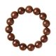 Gold Silk Sandalwood Bracelet Men's Natural Sandalwood Buddha Beads Bracelet Cultural Play Sandalwood Bracelet Gold Silk Nanmu Bracelet Plate Play