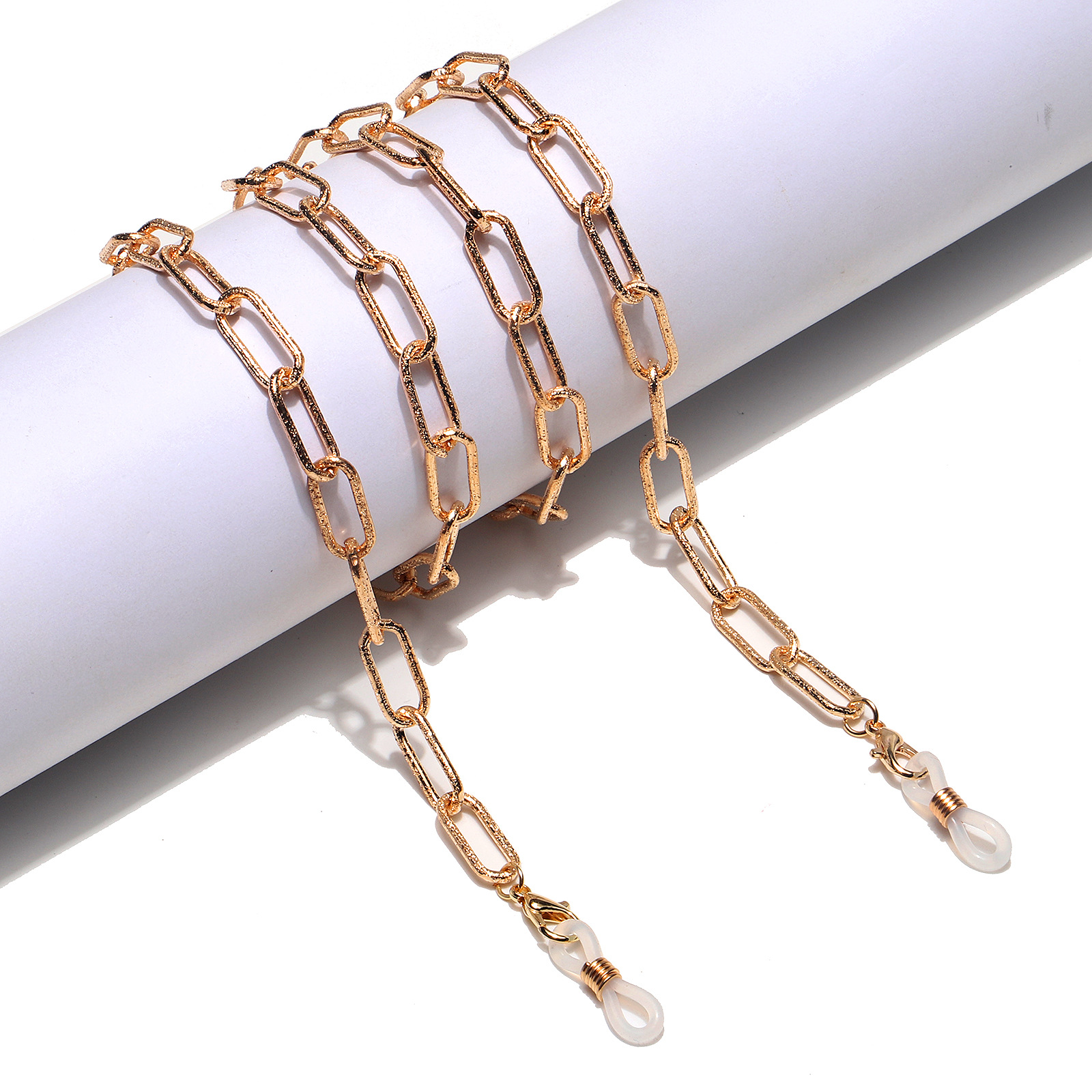 20g Weight Metal Material Fashion Simple Color Retention Golden Metal Glasses Chain 6