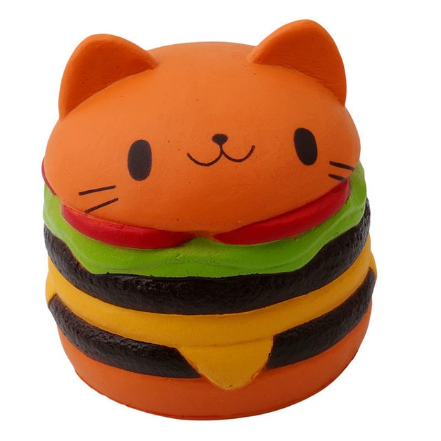 Реалистичная игрушка, слайм для мороженого, котёнок, антистресс