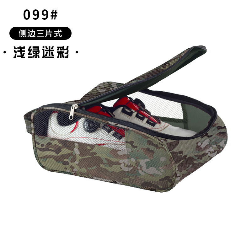 Bolsa de golf de Venta caliente global bolsa de viaje Bola de almacenamiento a prueba de polvo transpirable conveniente bolsa de zapatos de golf entrega de una sola pieza
