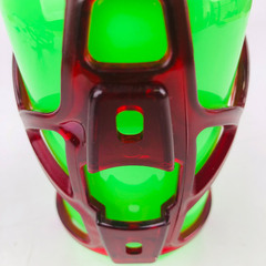 Wholesale Fixed-Gear Bicycle Water Bottle Holder Outdoor Cycling Equipment Mountain Road Bike Colorful Gradient Plastic Water Bottle Holder