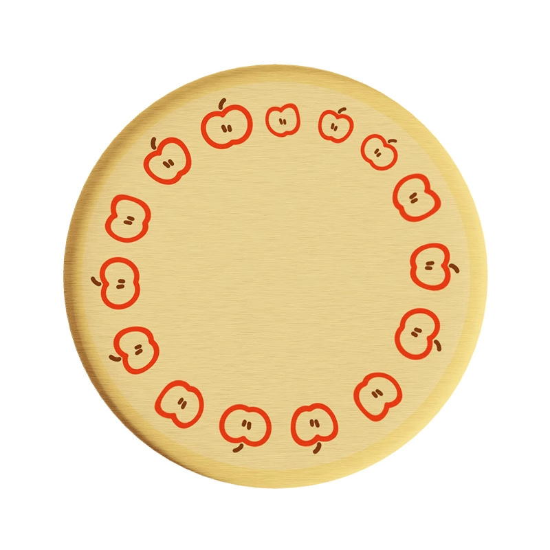 Posavasos de café de oficina de dibujos animados, posavasos de escritorio, posavasos de agua redondos, almohadillas absorbentes de agua de barro de diatomeas, encimera de secado rápido