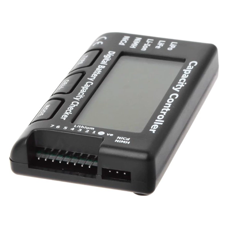 Цифровой измеритель заряда аккумуляторов с экраном для литий-ионных и никель-металлгидридных батарей, отображение напряжения, Cellmeter7 1-7S для дронов