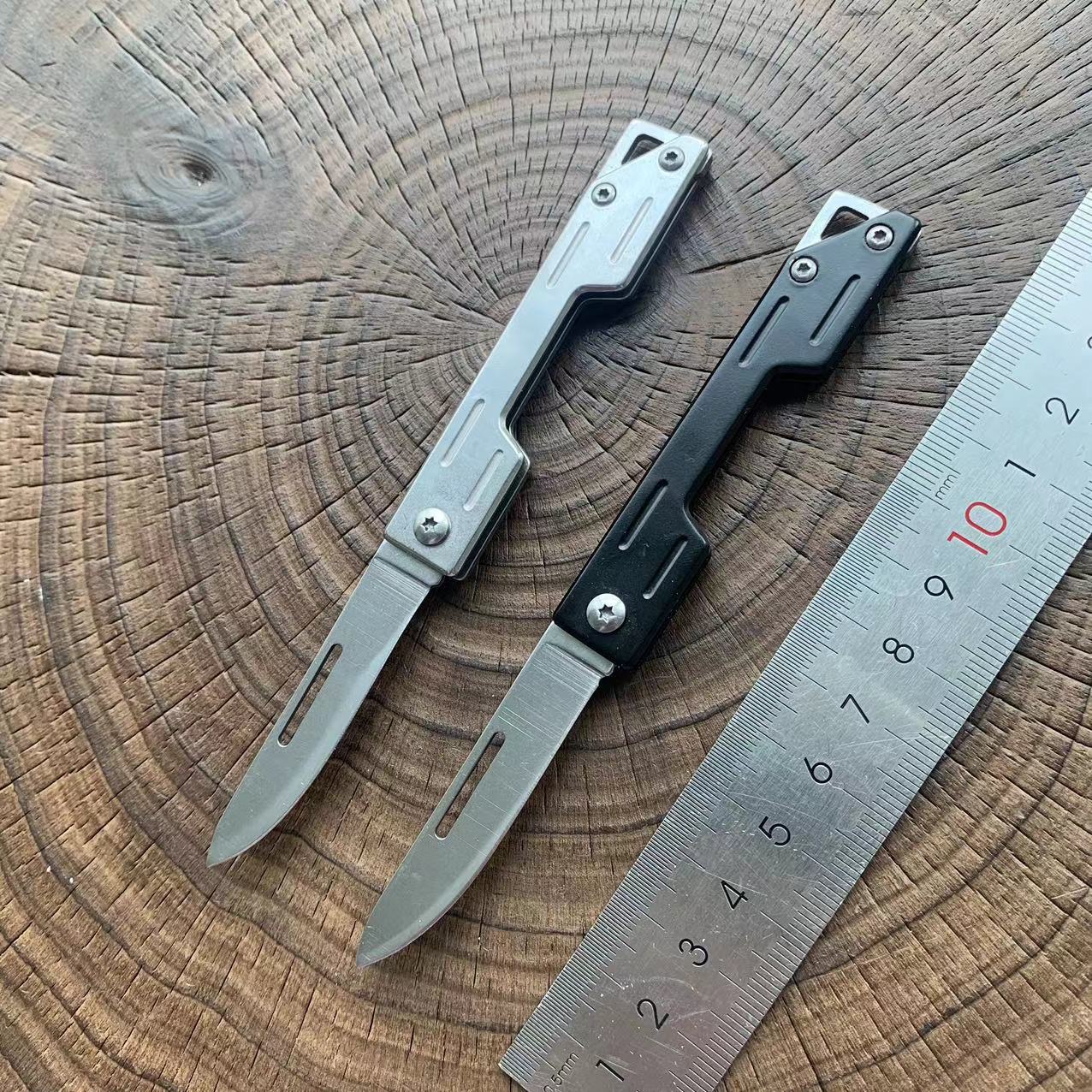 户外折叠刀多功能高硬度露营刀野营随身防身锋利水果刀美工小刀具