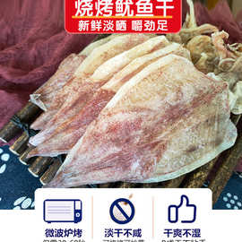 北海剑鱿鱼干烧烤常用淡晒干货海鲜手撕尤鱼水煮芥末犹鱼半斤1包