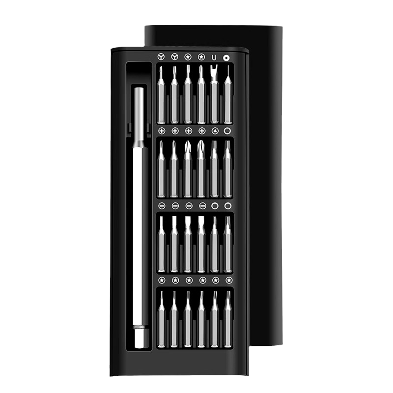 Juego de herramientas de destornillador Reparación de computadoras Máquina de desmontaje y eliminación de polvo de teléfono móvil Multifunción Precision Home Destornillador pequeño profesional
