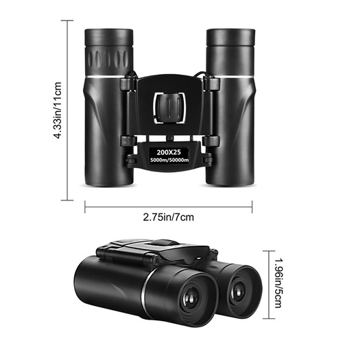 Cross-border 300x25 binoculars high-power high-definition folding night vision mobile phone camera outdoor manufacturer telescope
