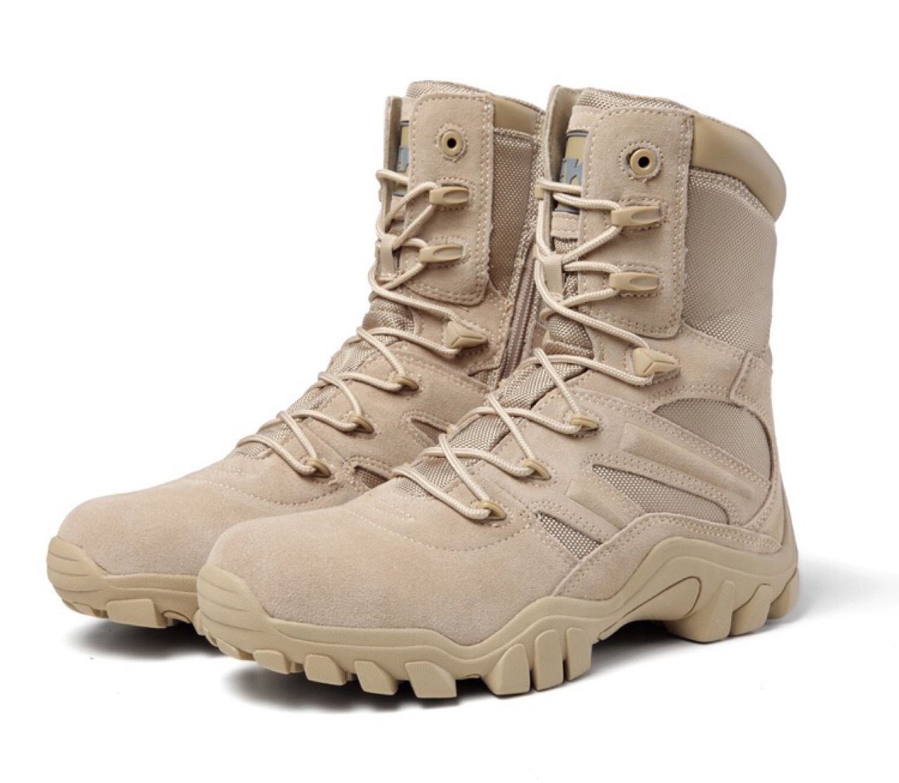 厂家直销2019新款BATES沙漠靴AK 牛皮作战靴野外丛林迷彩靴