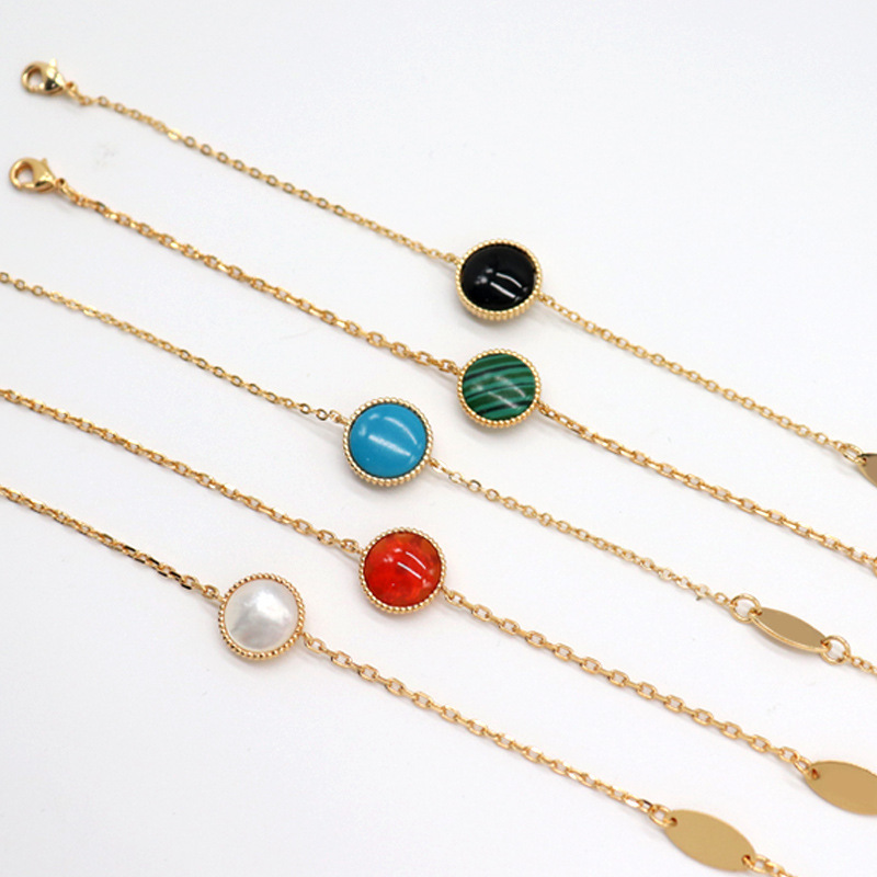 Dijia Cd Compass High Version Eight-Pointed Star Lightweight High-End Bracelet with Diamonds Exquisite Fashion Versatile Factory Direct Sale