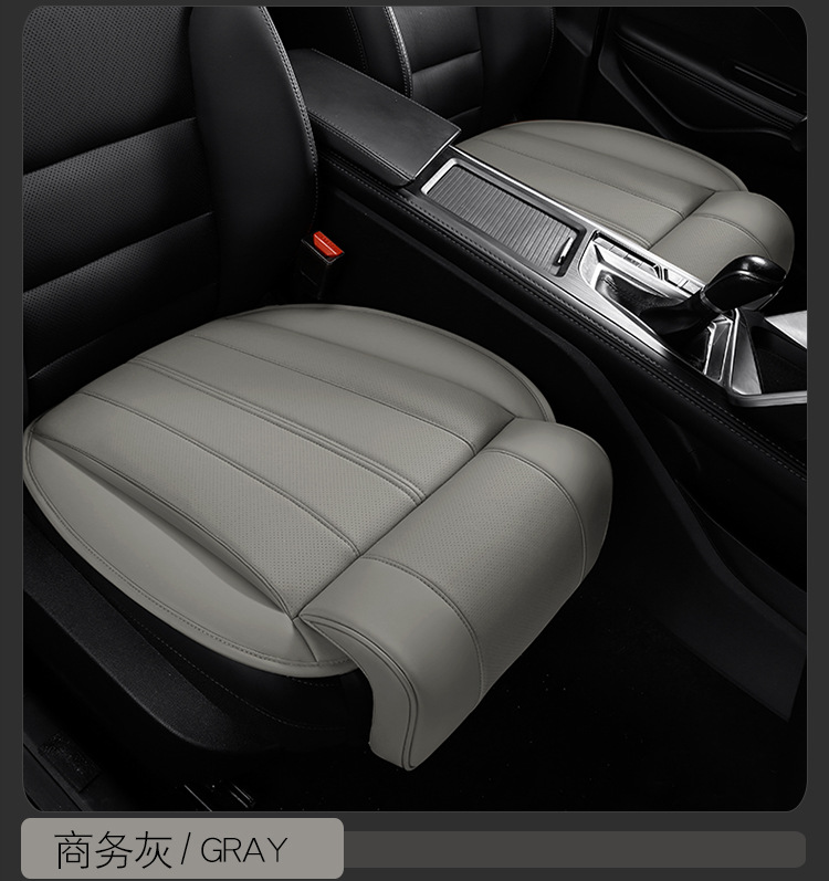 Car Seat Extension Leg Rest Leg Support Pressure Relief Leather Universal Cushion for Driver and Passenger