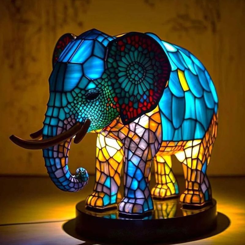 跨境Cat Lamp-Dachshund Lamp-Bigfoot Lamp树脂雕像LED灯摆件|undefined