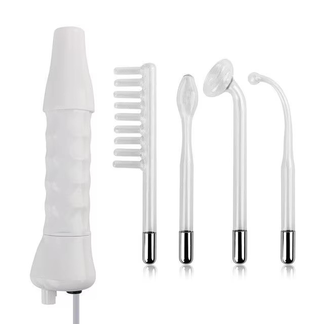 Cross-Border Facial Skin Beauty and Skin Care Electronic Stick Beauty Ozone Electrotherapy Tube High Frequency Beauty Home Machine