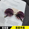 Retro sunglasses, high-end glasses solar-powered, European style