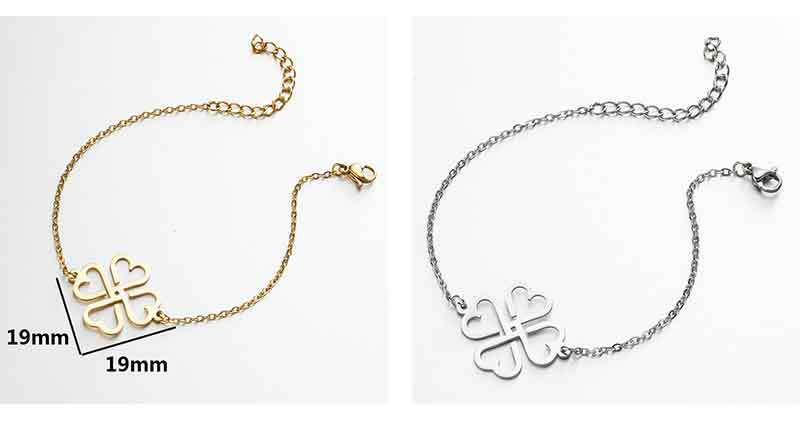 1 Piece Quantity PVD Coated 18K Gold Real Gold Plated Tree Coconut Tree 201 Stainless Steel Simple Style Waterproof Non Tarnish 201 Stainless Steel Bracelets