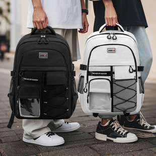 Junior High School Student Schoolbag Casual Large-Capacity Lightweight Backpack 6-9 Grade Internet Celebrity Delivery Primary School Kidsren's Schoolbag
