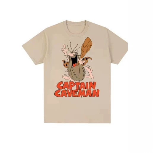 Retro Summer Fashion T-Shirt Humorous 1980s Cartoon Short Sleeve Men's and Women's New T-Shirt