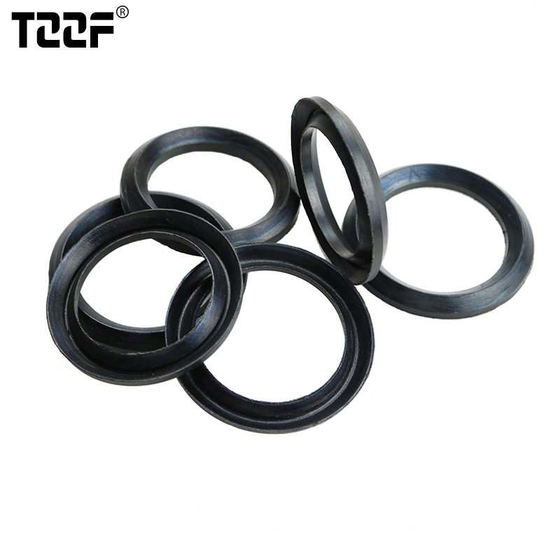 厂家批发 各规格型号夹布组合密封圈  黑色V型夹布密封圈阀门