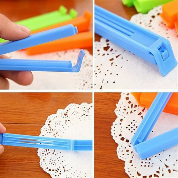 Plastic sealing sandwicked tea leaf clip Food preservation snack bag moisture -proof sealing clip 11cm gift manufacturer