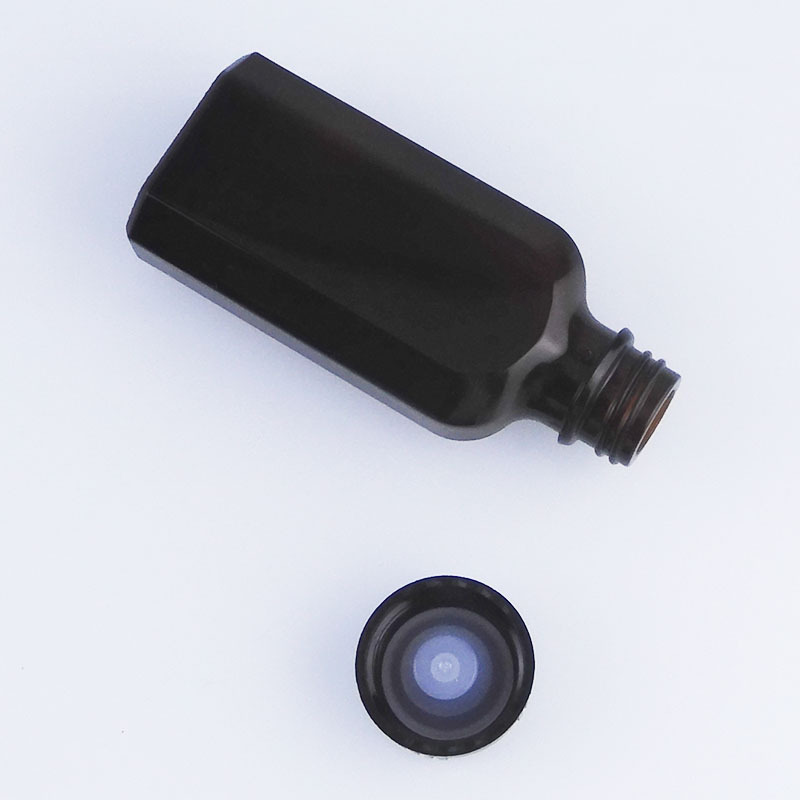 厂家现货50ml100ml茶色扁精油瓶摩洛哥同款护发精油瓶棕色精油瓶|undefined