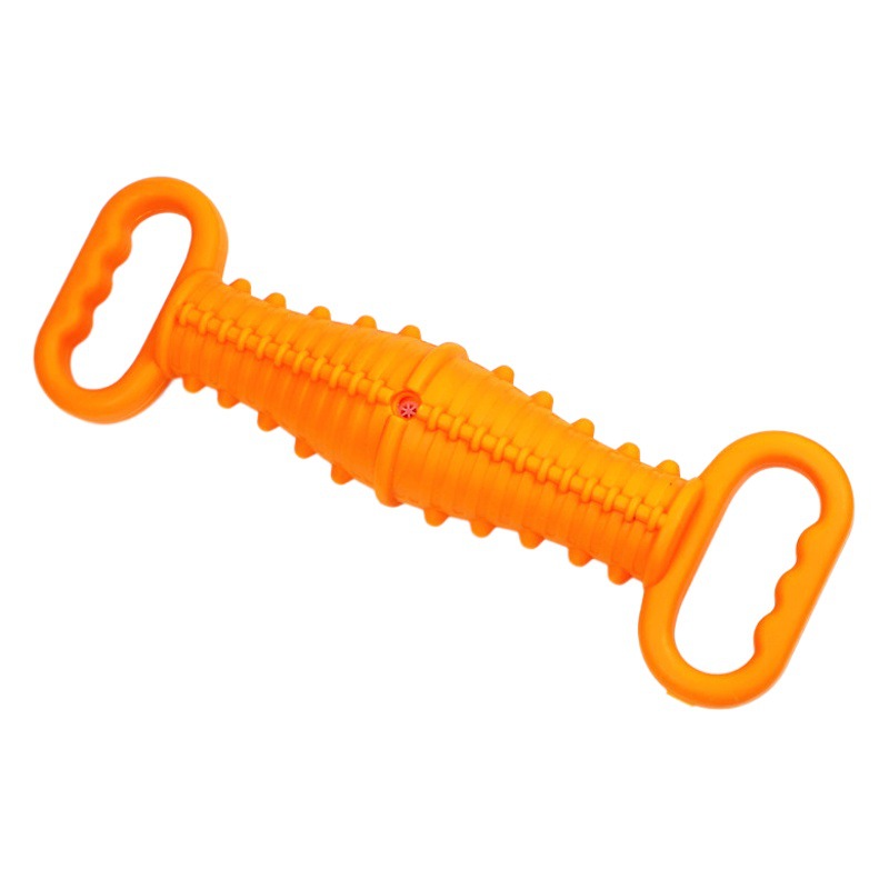 Nuevo perro interactivo voz larga perro juguete TPE soplado entrenamiento perro mordedura de juguete para mascotas Amazon seleccionado