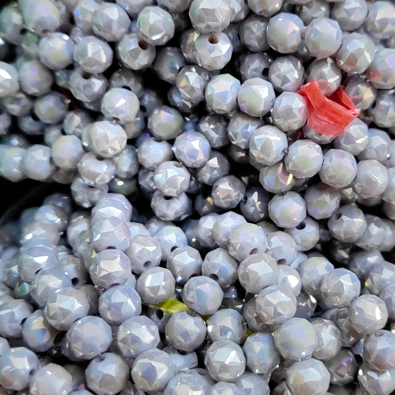 Mayorista 10mm cristal bola de flores galvanizado de alta temperatura abdiy bola de vidrio de colores pulseras collares pendientes accesorios de ropa