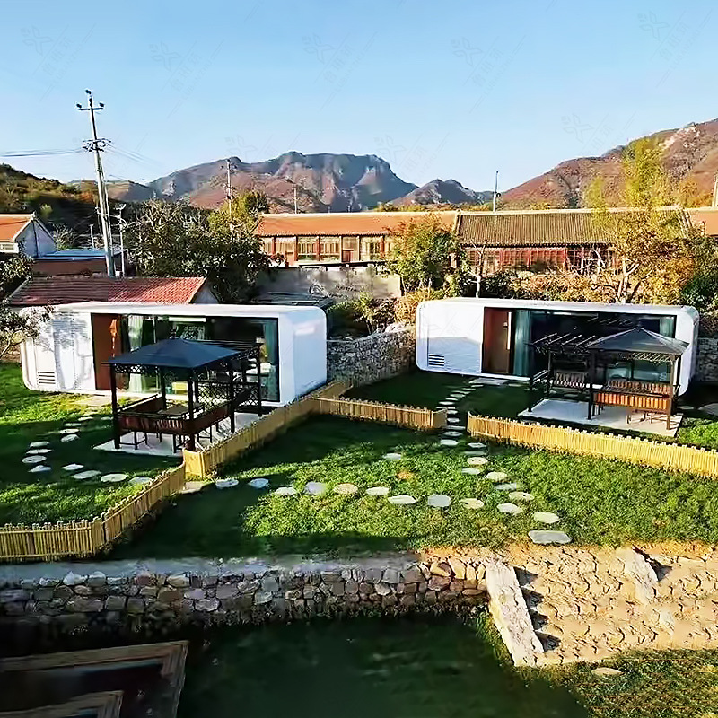 Al Aire Libre móvil de Apple Cabina Venta Tienda de Contenedores Oficina de Transformación Transparente Futurista Smart Oficina Cabina