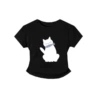Black, short, cotton