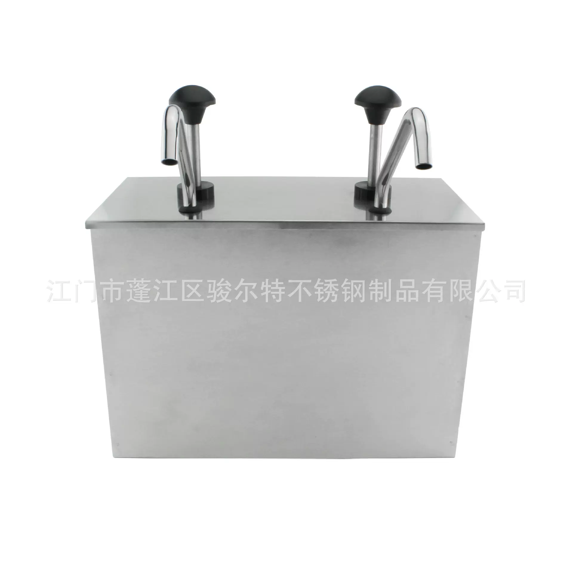 不锈钢双头酱汁泵 挤压瓶 糖浆浓稠果糖酱 巧克力酱手压式泵