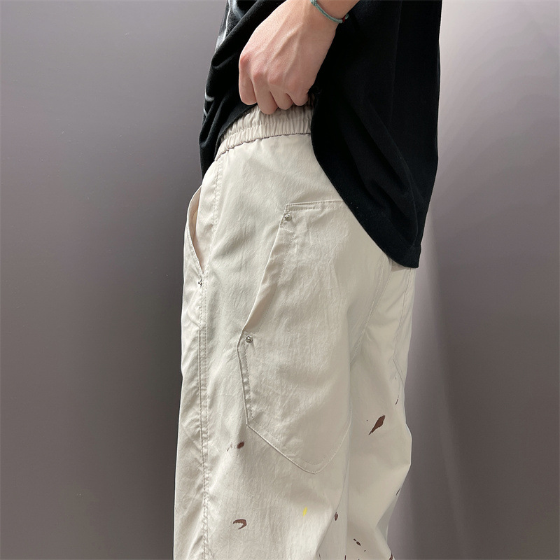 Herren Jeans Im Loose Fit High Street Stil Robuste Freizeithose_voghion.com
