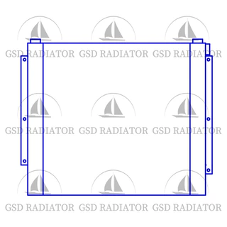 PC300 OIL COOLER 小松挖机油散挖掘机液压油散热器工厂