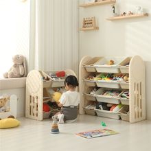 儿童玩具收纳架多层家用宝宝置物架玩具箱储物架组合分类整理批发