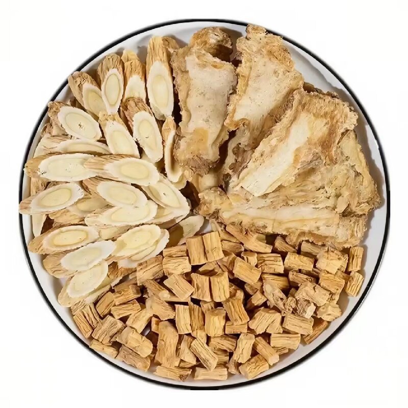Dang Shen, Dang Gui & Huang Qi Three-Treasure Herbal Combo — Minxian Sliced Roots for Tea & Soup overview