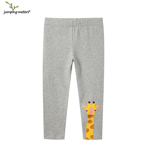 2025 Spring and Autumn European and American Girls Leggings, Knitted Cotton Children's Outerwear Pants for Dropshipping