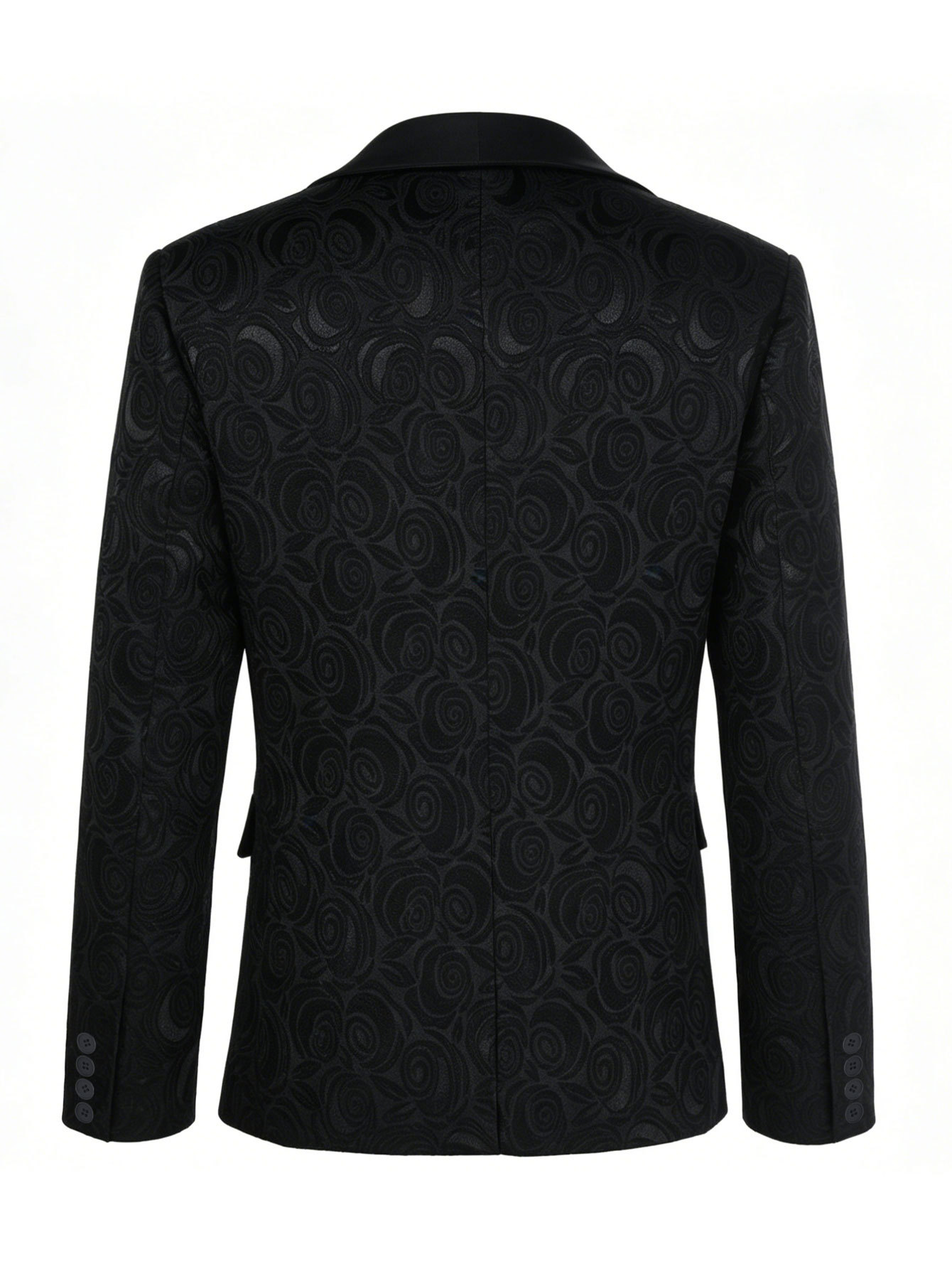 Abito da uomo tre pezzi per cerimonia con giacca e gilet jacquard_voghion.com