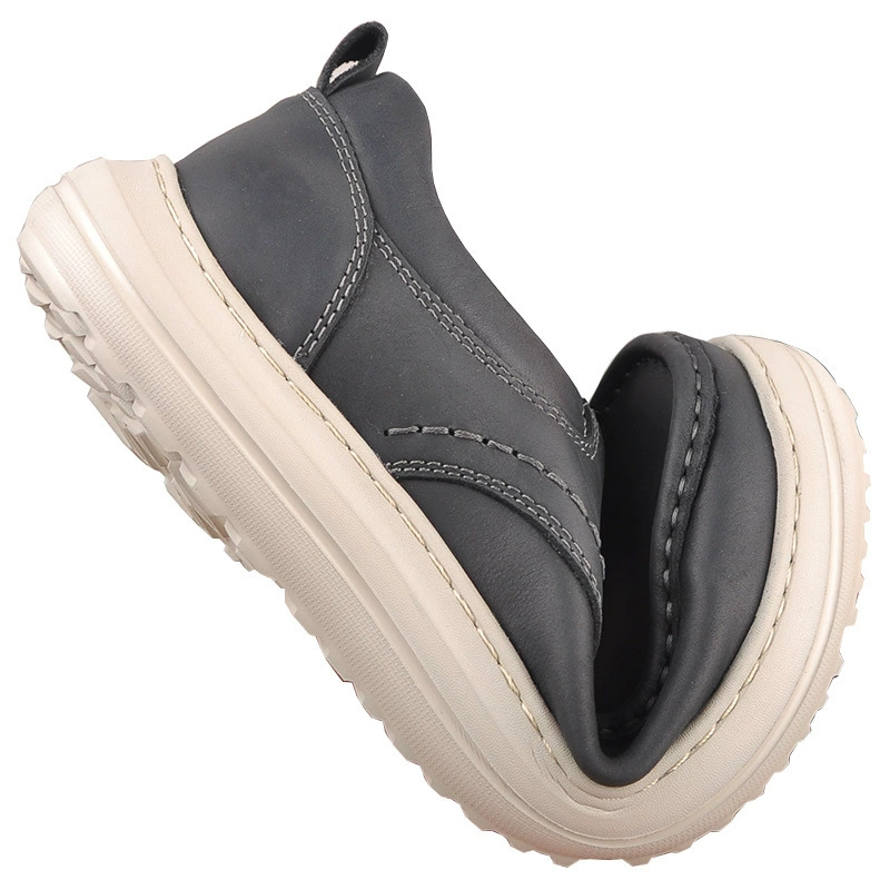 Rubber matte leather comfortable breathable shoe covers, cowhide