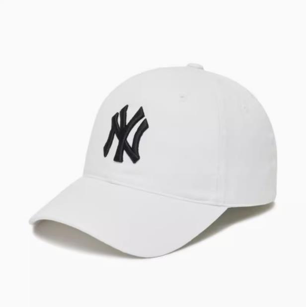 MLB棒球帽NY洋基队2025软顶复古韩国帽子男女款弯檐LA遮阳鸭舌帽|undefined
