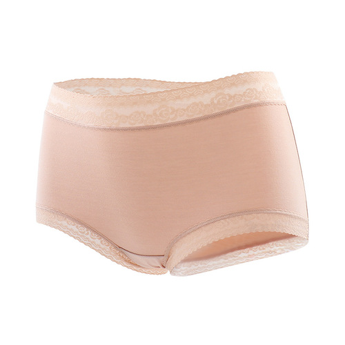 Platinum Underwear Mulberry Silk Antibacterial Briefs One-piece Ultra-thin Bare-feel Seamless Waist Support Women's Thong
