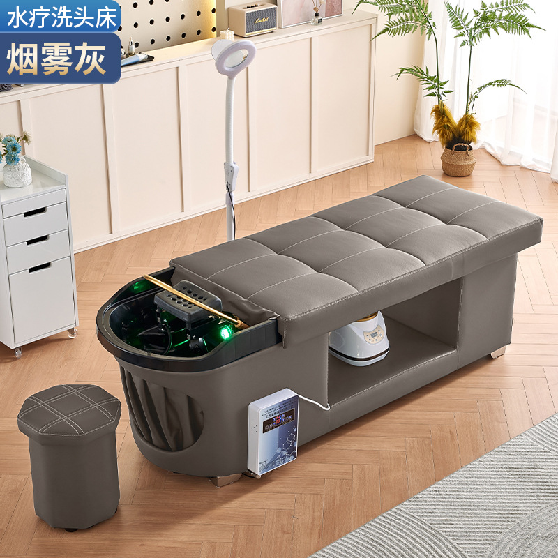 Humo gris + circulación de agua