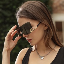 6011欧美大框连体太阳镜 2023跨境Y2K个性百搭墨镜批发sunglasses