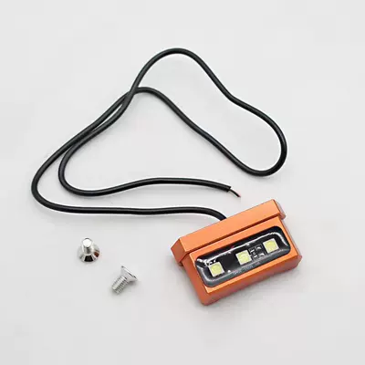 fender rear light small ninja aircraft — Nömrə qabı - sign-stand-light-orange