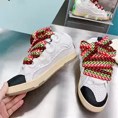 Trendy Brand Bread Shoes Cheng Yi Same Style Thick-Soled Lace-Up Dad Shoes for Men and Women Couple Moral Training Shoes Casual Sports Skateboard Shoes