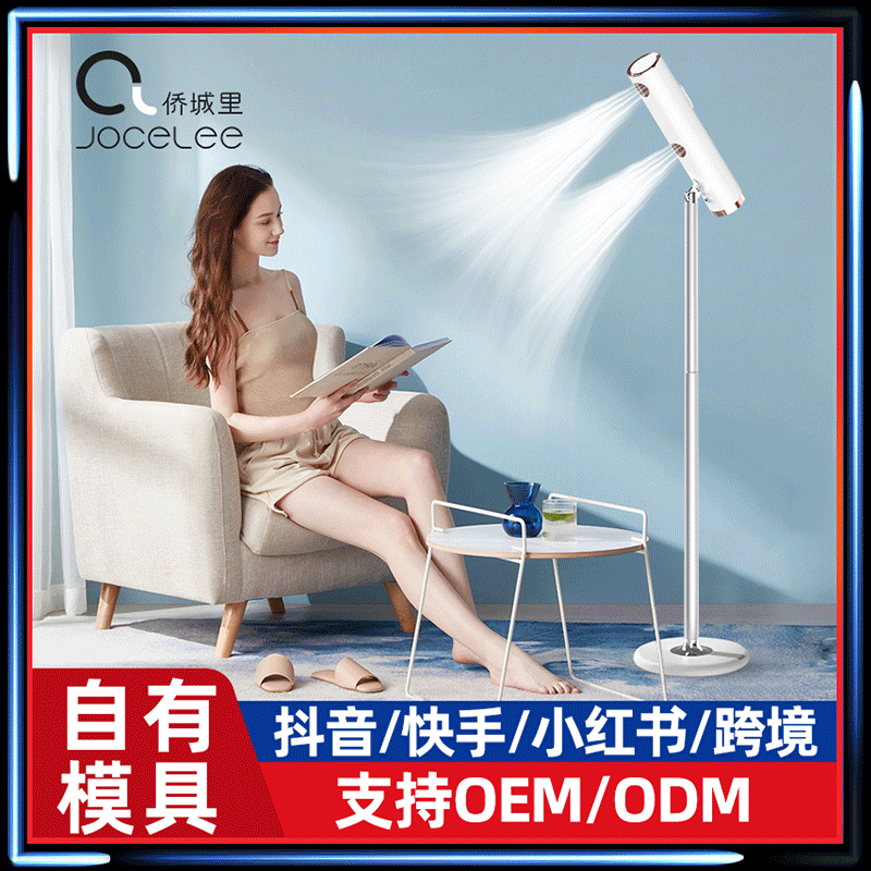 厂家新款立式吹风机家用负离子大功率风筒宿舍懒人伸缩落地电吹风