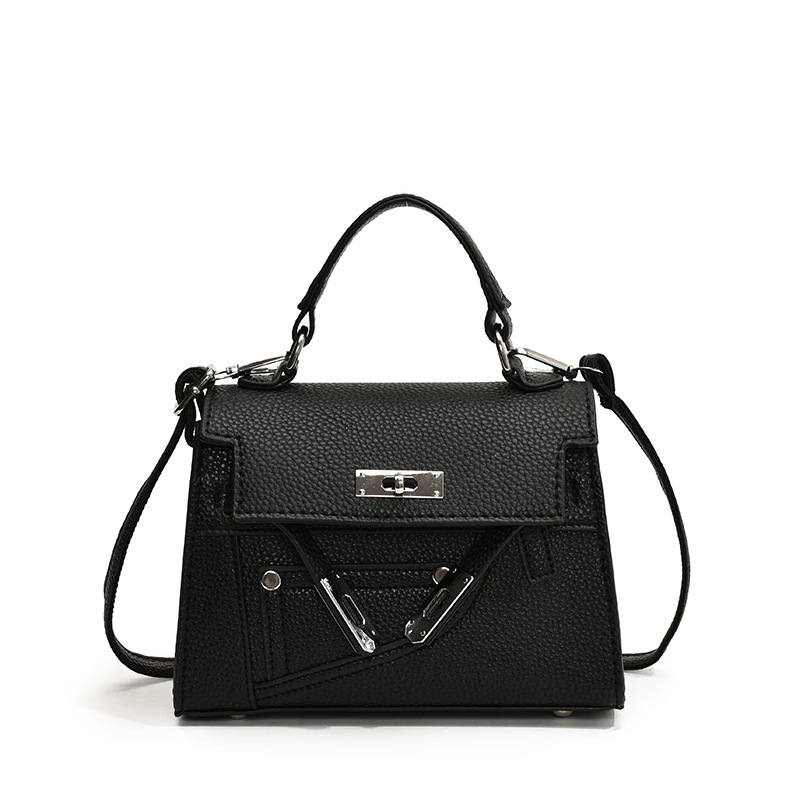 Nicho de diseño Kelley bolso 2024 otoño nuevo bolso de mano lichi mochila texturas extranjeras mochila para mujeres