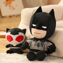跨境正义者联盟电影同款新蝙蝠侠与猫女毛绒玩具公仔手办玩偶娃娃