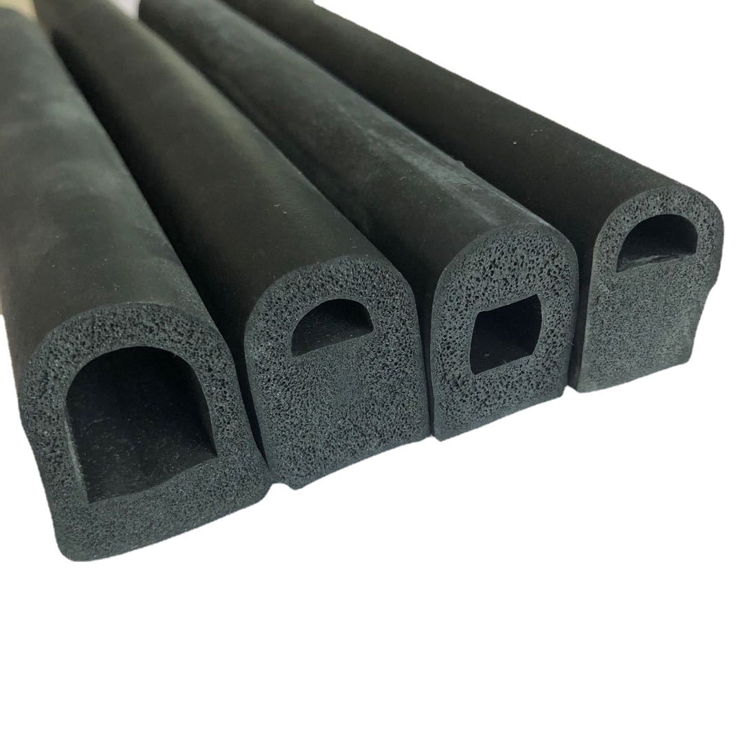 三元乙丙橡胶发泡条 D型橡胶条 空心发泡条