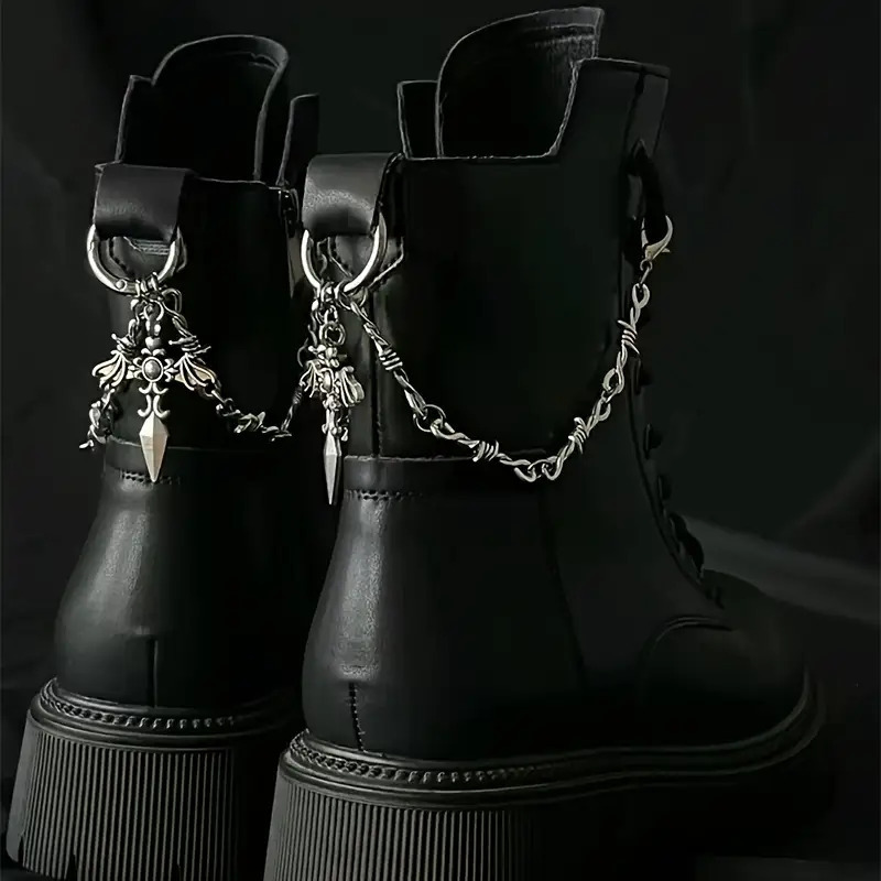 Cross-Border Popular Cross Shoe Chain Personalized Shoe and Boot Decoration Hanging Shoe Buckle Valentine's Day Christmas Gift Cross-Border Popular Cross Shoe Chain Personalized Shoe and Boot Decoration Hanging Shoe Buckle Valentine's Day Christmas Gift